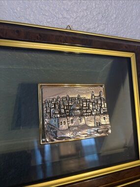 Old City of Jerusalem, 925 sterling silver and created by  Israeli artist Saad